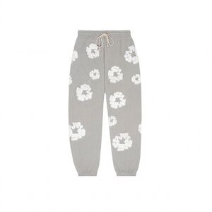 Denim tears Gray Floral Jogger Sweatpants